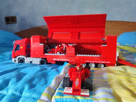 Lego Racers - Scuderia Ferrari Truck + Ferrari F1 Pit set | Vinted