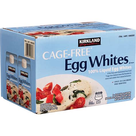 Kirkland Signature Cage-Free Liquid Egg Whites – Cinch - Your Pantry ...