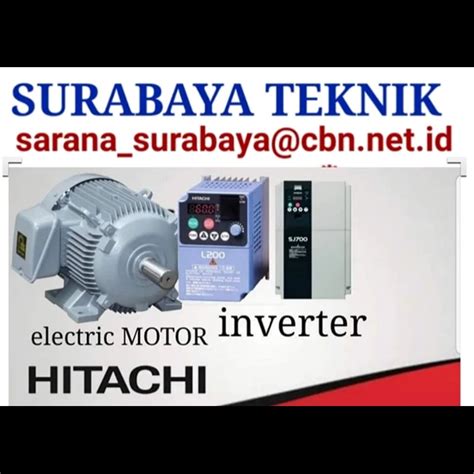 Jual HITACHI ELECTRIC MOTOR SURABAYA SARANA TEKNIK JAWA TIMUR Surabaya