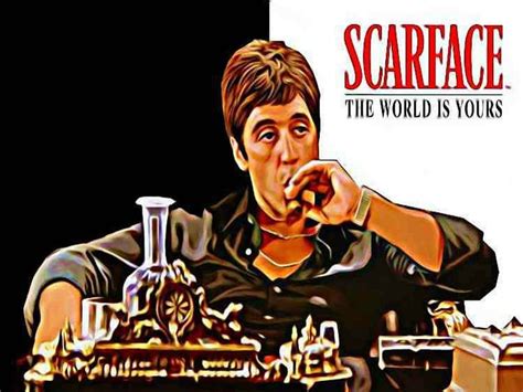 Scarface Tony Montana World Is Yours Al Pacino Hd Wallpaper Peakpx