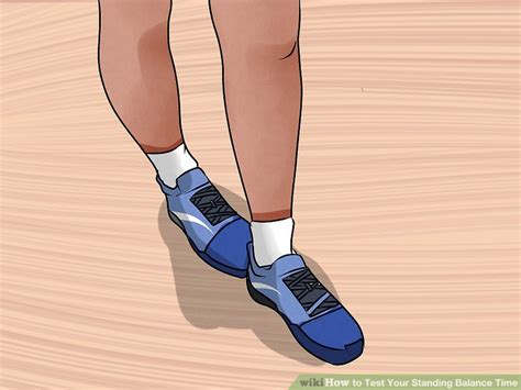 How To Test Your Standing Balance Time Steps With Pictures