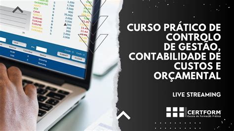 🔎📈 Curso Prático De Controlo De Gestão Contabilidade De Custos E