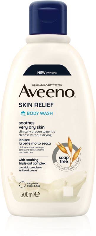 Aveeno Skin Relief Body Wash Soothing Shower Gel Notinoie