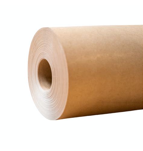 Wood Pulp Brown Gsm Mg Kraft Paper Roll For Packaging At Best