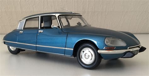 Citroën Ds 23 Pallas 1972 Bleu Delta 118 Norev Citroen Ds Car Model