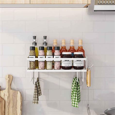 6 in. W x 12 in. D x 6 in. H White Bathroom Shelf Laundry Room Shelves ...