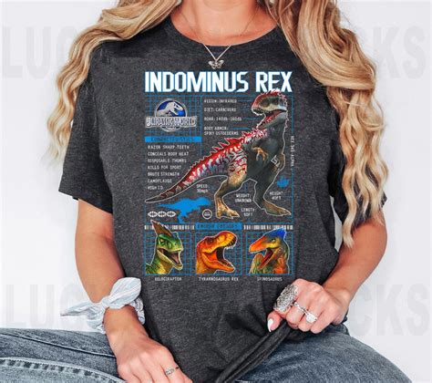 Jurassic World Indominus Rex Schematic Shirt Jurassic Park Entrance T Shirt Jurassic Park