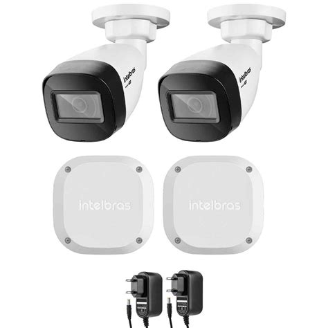 Kit C Meras Intelbras Vhd B Hd P Lente Mm Infra De M