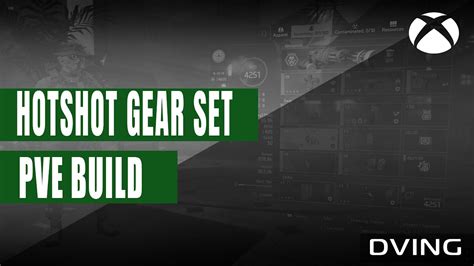 Hotshot Gear Set Build The Division 2 Platform XBOX YouTube