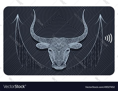 Bullish business of stock market trading bank Vector Image