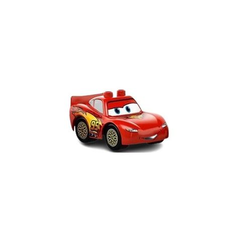 LEGO Lightning McQueen - Piston Cup Hood Duplo Figure Inventory | Brick ...