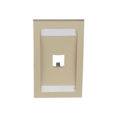 PANDUIT CFPE1EIY Placa De Pared Vertical Ejecutiva Salida Para 1 Puert