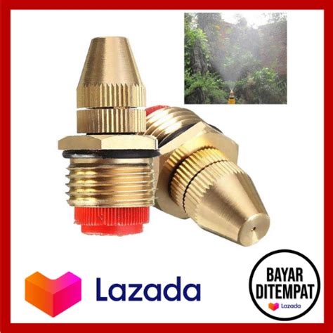 Nozel Sprinkler Water Mist Sprinkler Irigasi Penyiram Nozzle Brass 1 2