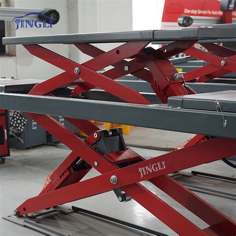 Jingli Kg Hydraulic Lifting Scissors Car Lift For D Wheel