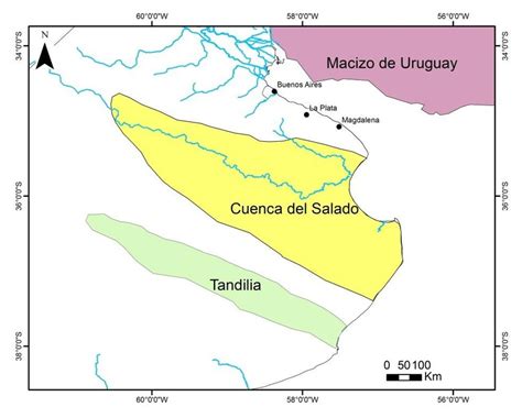 Zona Noreste De La Provincia De Buenos Aires Cuenca Del Salado