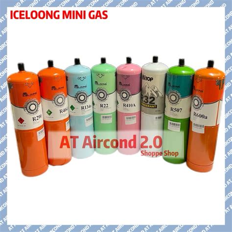 Iceloong Gas R32 R22r410ar134ar404ar290r507r600a Iceloong Mini