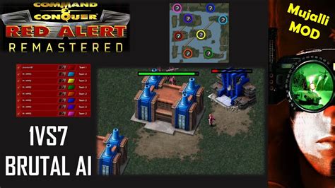 Command Conquer Red Alert Remastered Skirmish Vs Brutal Ai I