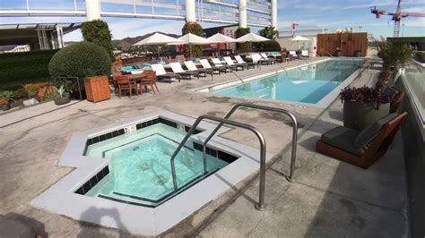 The Beautiful Resort Style Rooftop Pool And Lounge Areas At The W