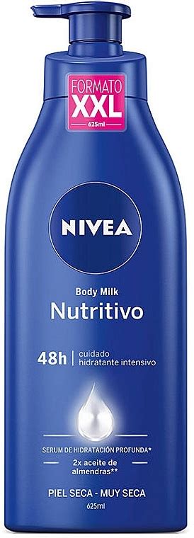 Nivea Nourishing Body Milk H N Hrende K Rpermilch Makeupstore De