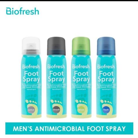 Biofresh Mens Antimicrobial Foot Spray 100 Ml Lazada Ph