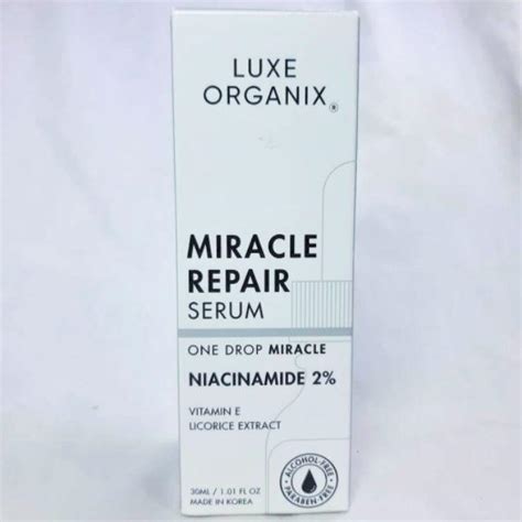 Luxe Organix Miracle Repair Tonercleanser Serum Iw Underarm Cream