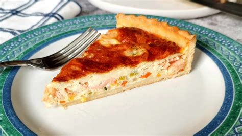 Quiche Au Saumon Fum Et Julienne De L Gumes