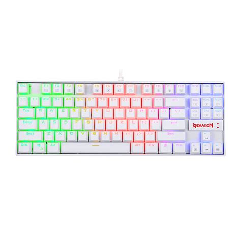 Kumara K552-RGB Mechanical Gaming Keyboard White - Redragon Adria