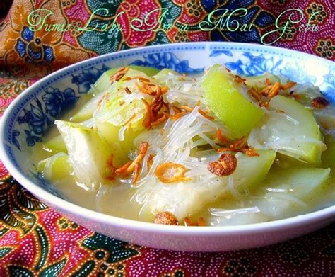 resepi labu air masak lemak meski sederhana resep labu air  satu