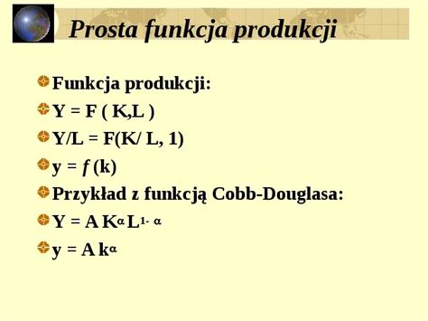 Prezentacja Wzrost Gospodarczy Modele Wzrostu Wiat Prezentacji