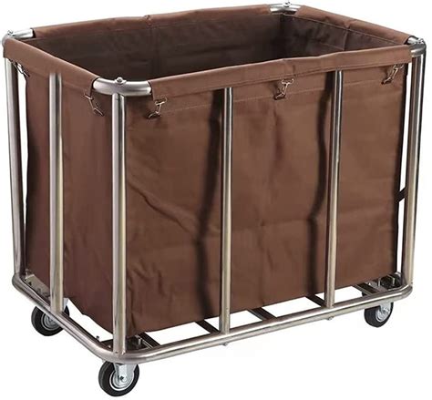 Buy Xijixili Laundry Cart Commercial With Wheels Heavy Duty Basket