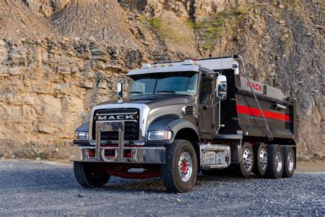 Mack Granite Debuts Refreshed Model Equipment