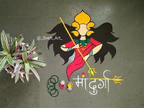 9 Special Navratri Rangoli Designs For Dussehra 2024 Rangoli Designs