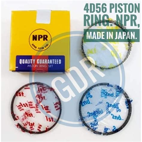 4D56 PISTON RING NPR Made In Japan Shopee Philippines