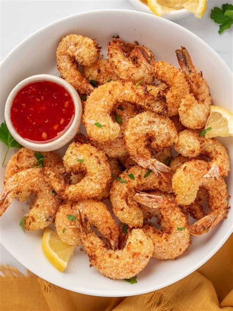 Crispy Air Fryer Coconut Shrimp Recipe Cookin With Mima