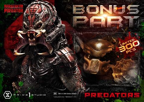 Prime 1 Studio Predator Berserker Deluxe Bonus Version Predators 13