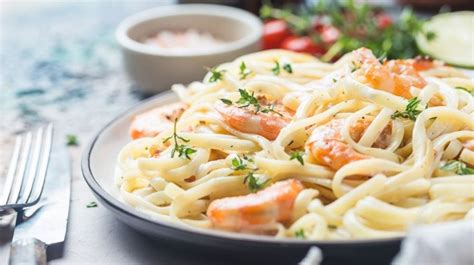 Prepara Una Perfecta Y Muy Exquisita Pasta Con Camarones En Pocos