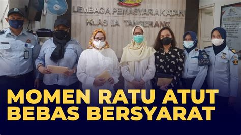 Eks Gubernur Banten Ratu Atut Chosiyah Bebas Bersyarat Dari Penjara