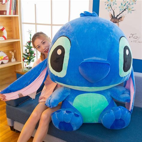 Foto Do Stitch Gigante - Stitch Lilo & Angel Pelucia Gigante 65 CM Lilo & Stitch Urso Infantil ...