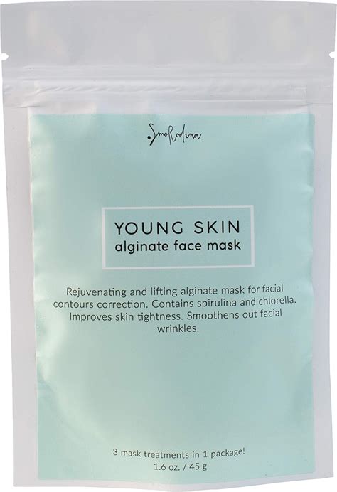 Smorodina Young Skin Alginate Face Mask With Spirulina And