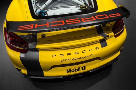 Official 2016 Porsche Cayman Gt4 Clubsport Gtspirit