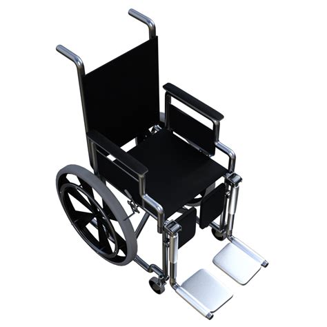 Wheelchair Isolated 3d 32048207 Png