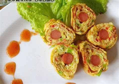 Resep Telur Dadar Gulung Sosis Oleh Rika S Kitchen Cookpad