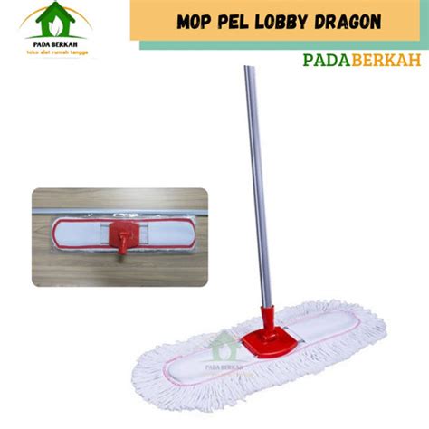 Jual Pel Mop Lobby Dragon Lap Pel Kain 38cm Loby Multifungsi Slaber