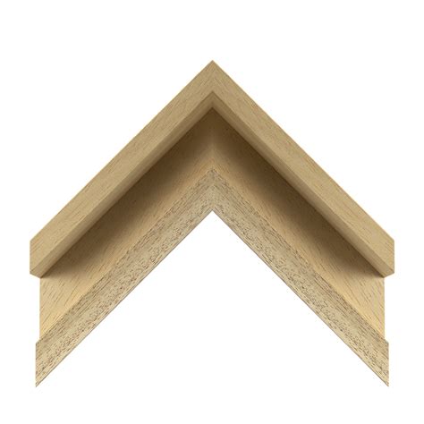 Cornice Legno Ayous Cassetta Americana Grezza Albor