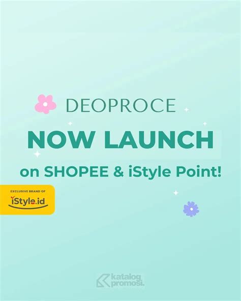 Deoproce Kini Hadir Di Shopee Dan Istyle Point Special Price K