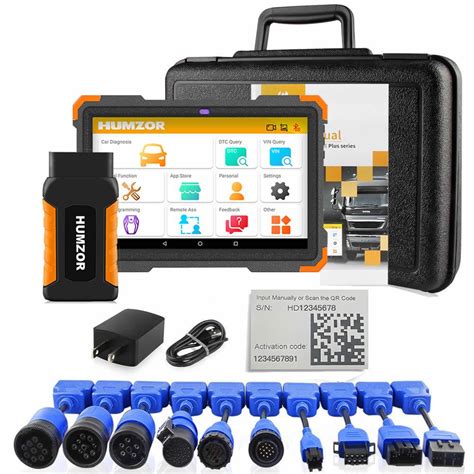 Humzor Nd Elite Heavy Duty Truck Full System Diagnostic Scanner For