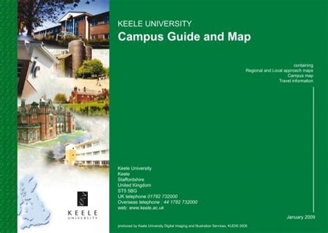 Campus Guide and Map - Keele University