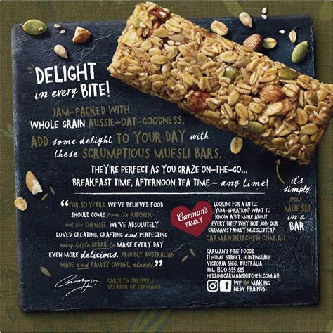 Carman S Muesli Bars Original Fruit Free Pack Woolworths