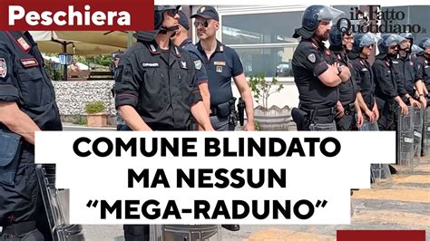 A Peschiera pochi giovani ma il comune è blindato Tensioni con gli