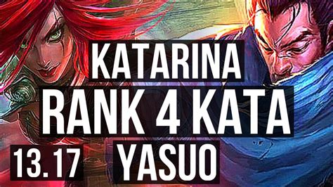 Kata Vs Yasuo Mid Rank Kata M Mastery Games Na